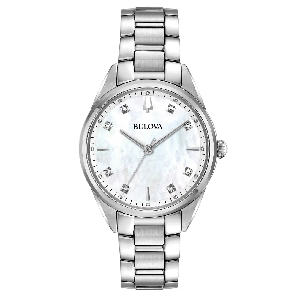 bulova sutton donna madreperla e diamanti